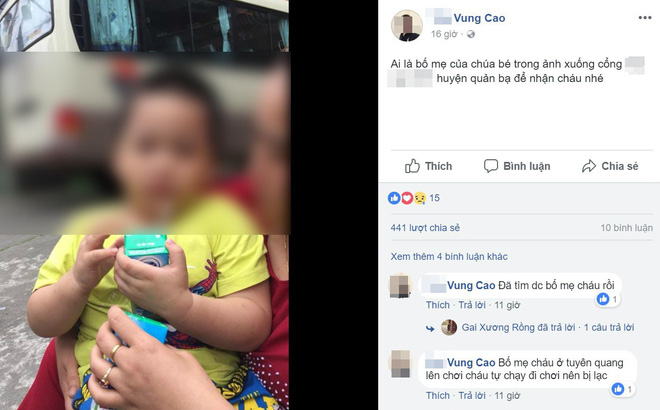 Bé trai bị lạc trong dịp nghỉ lễ và lời nhắn của người đàn ông tốt bụng với các bậc phụ huynh-1