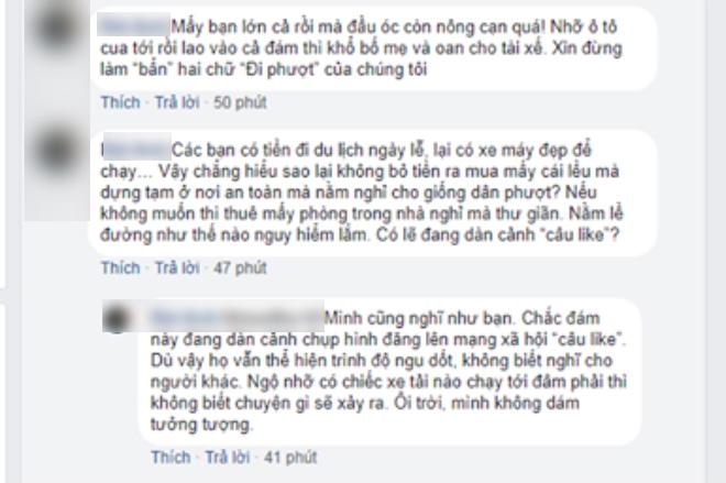 Phượt thủ” rải áo mưa ngay đường quốc lộ, thản nhiên đắp chăn nằm nghỉ khiến dân mạng bức xúc-3