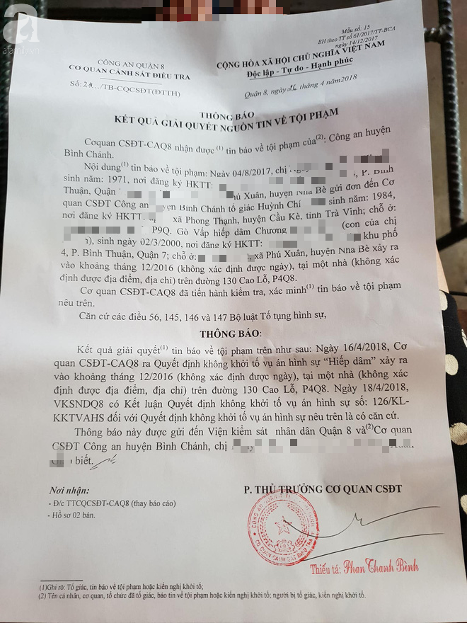 Vụ bé gái 16 tuổi bị hiếp dâm đến sinh con: Không khởi tố vụ án hình sự dù anh rể là cha của đứa bé?-2