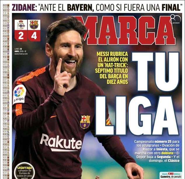 Báo giới Tây Ban Nha ca ngợi chức vô địch phi thường của Barcelona-1