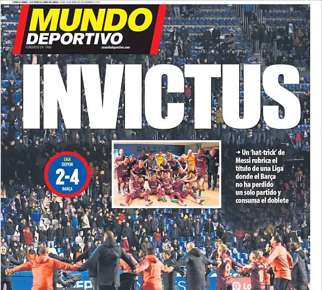 Báo giới Tây Ban Nha ca ngợi chức vô địch phi thường của Barcelona-2