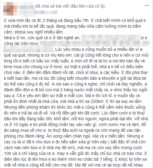 Được chồng yêu, mẹ chồng chiều nhưng cô gái vẫn không ngừng than vãn khiến dân tình nóng mắt ném đá tơi bời-1