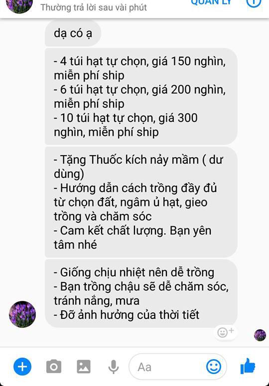 Đặt hạt hoa hồng online, cuối cùng mọc... rau cải, cô gái được dân mạng khuyên mua ngay thịt bò-4