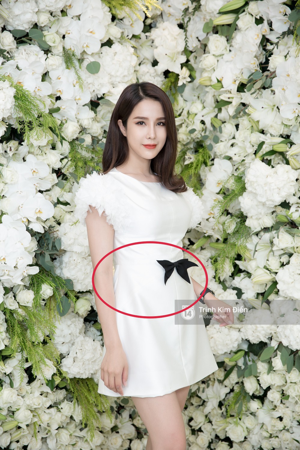 Lên tiếng phủ nhận đang mang thai nhưng Diệp Lâm Anh vẫn lộ bụng to trông thấy trước ngày cưới-3