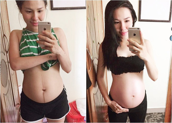 Hạnh phúc ngọt ngào của mẹ trẻ xinh như hot girl, từ bỏ công việc tốt để ở nhà chăm sóc chồng con-3