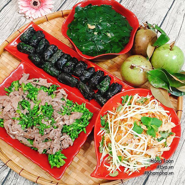 Chả lá lốt, hoa thiên lý xào hấp dẫn cho cơm chiều-1