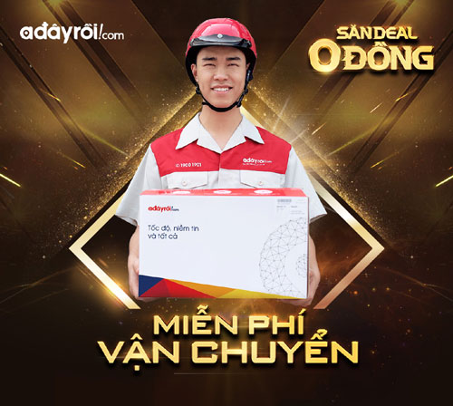 Săn deal 0 đồng trên Adayroi.com trong tháng 5-3