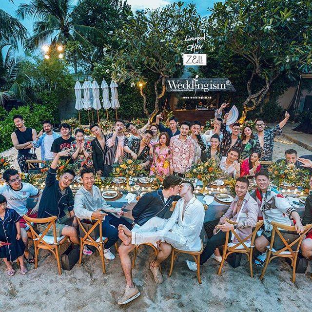 Cặp trai đẹp tung ảnh đám cưới thần sầu hơn cả phim khiến dân mạng lịm tim-13