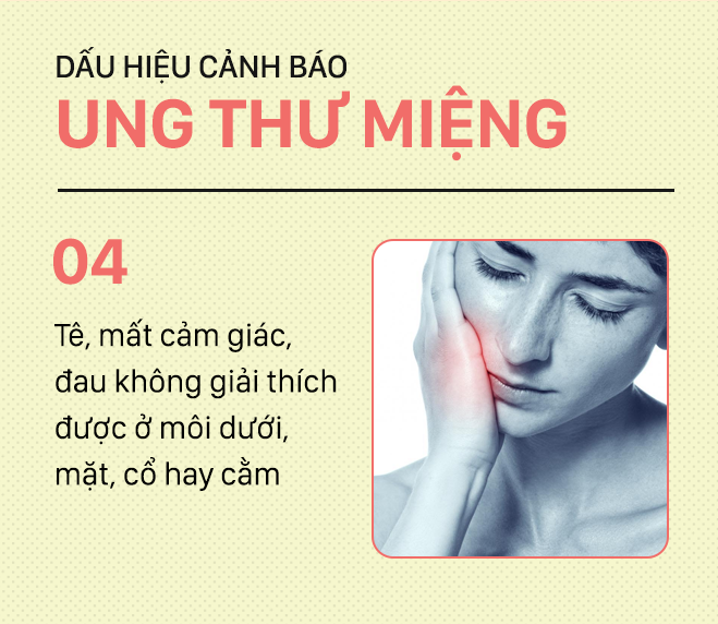 Đừng nhầm lẫn với bệnh ở miệng, đây là những dấu hiệu cảnh báo ung thư mà bạn nên nhớ-4