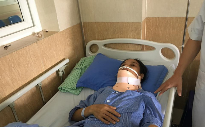 Tưởng bị viêm xoang vì khó nói khó thở, đi khám phát hiện ung thư đã vào gần đến não-1