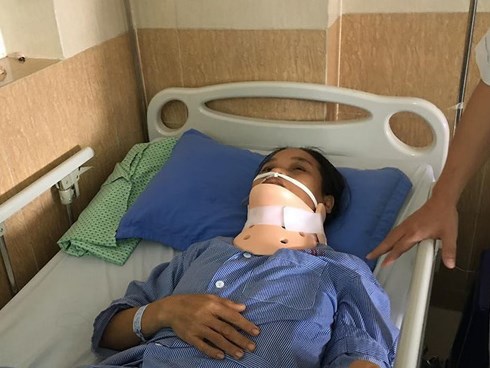 Tưởng bị viêm xoang vì khó nói khó thở, đi khám phát hiện ung thư đã vào gần đến não