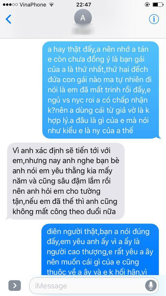 Chàng trai khiến MXH dậy sóng với câu hỏi: Em đã quá giới hạn với anh ta rồi à?-4