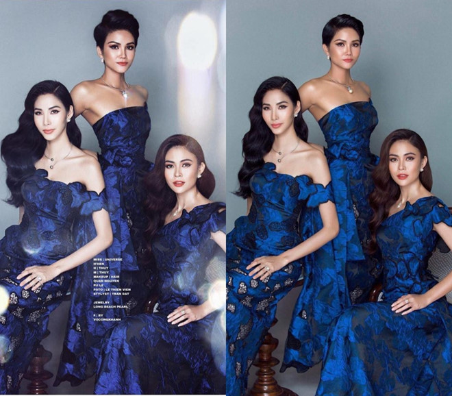 Hoa hậu Hoàn vũ HHen Niê bị photoshop tới mức không nhận ra-2