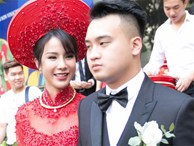 Sau lễ vái gia tiên, Diệp Lâm Anh rạng rỡ lên xe hoa về nhà chồng