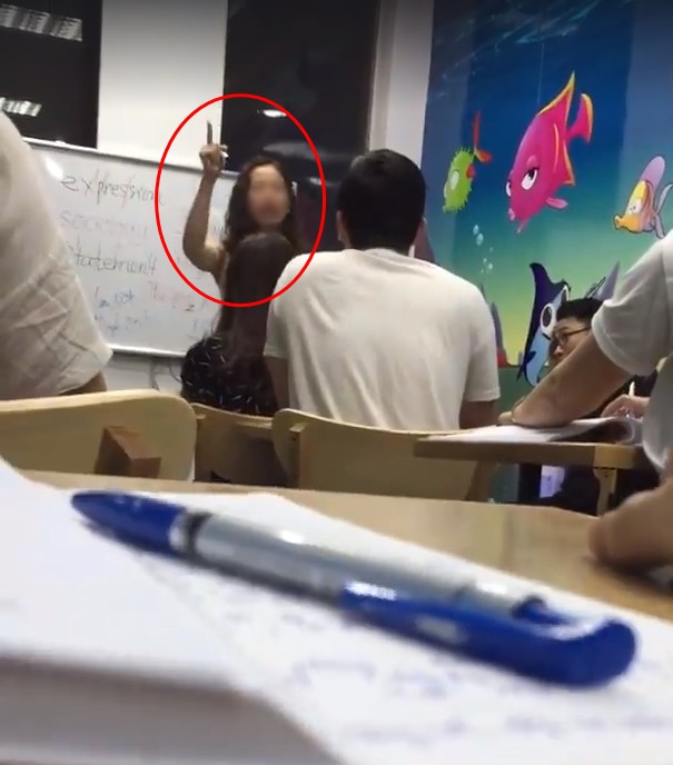 Sốc với clip cô giáo tiếng Anh xưng hô mày - tao, chửi học viên là con lợn vì không chịu đóng phạt 100k-1