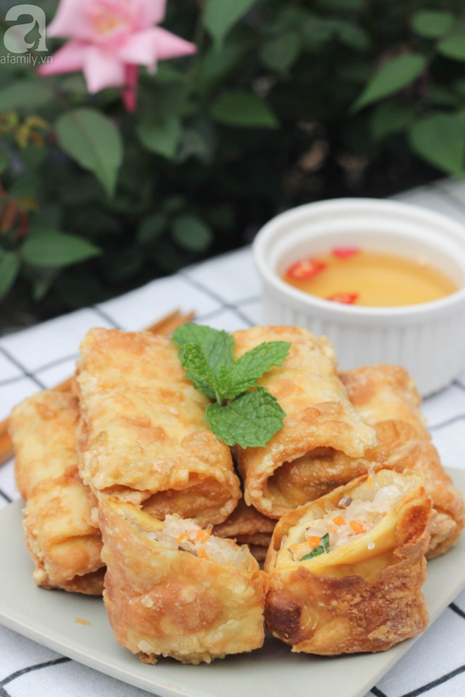 Tuyệt chiêu làm nem rán giòn tan thơm nức chỉ cần thay đổi đúng 1 nguyên liệu-12