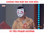 Bày tỏ tình cảm với hoa hậu Phạm Hương, chàng trai trẻ chẳng e dè dùng gạch đập vào đầu