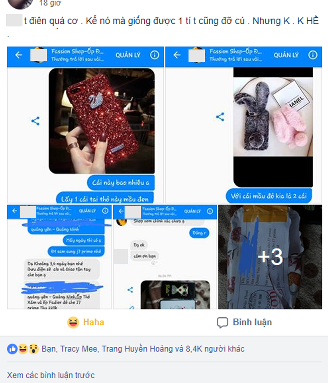 Người mua ốp điện thoại, người mua bánh Tiramisu cùng chung một cái kết đắng-2