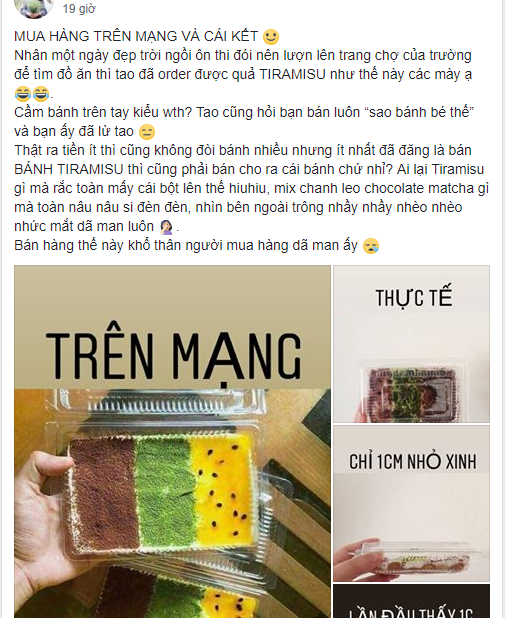 Người mua ốp điện thoại, người mua bánh Tiramisu cùng chung một cái kết đắng-1