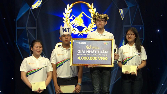 Từ khán giả nhí đến thí sinh giành vòng nguyệt quế Olympia sau 13 năm-1