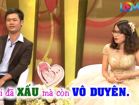 Chết cười cô vợ lên truyền hình 'tố' chồng xấu lại còn vô duyên, mới gặp chỉ muốn bỏ chạy