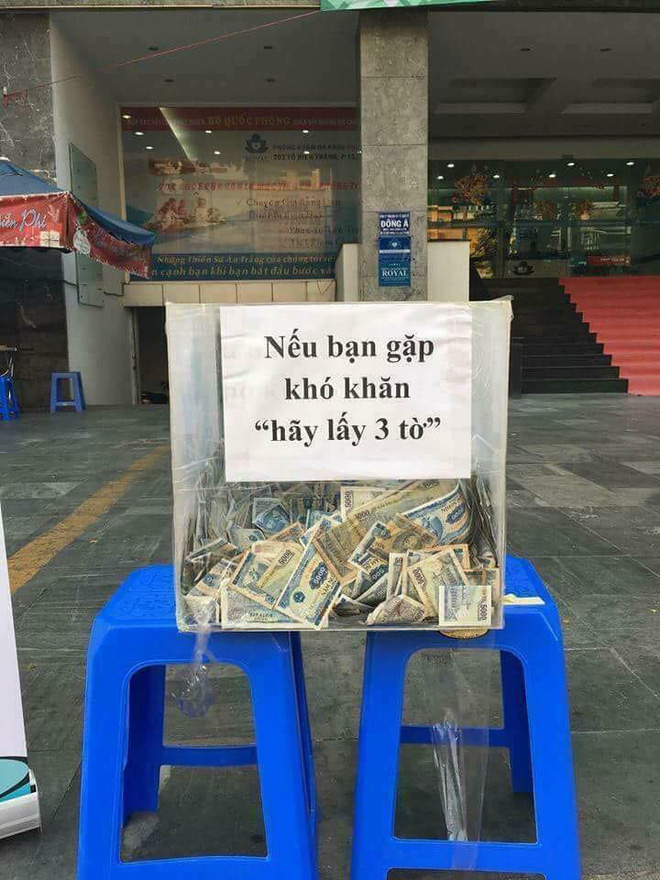 Ấm áp với hộp đựng tiền lẻ Nếu bạn khó khăn hãy lấy 3 tờ ở TP Hồ Chí Minh-1