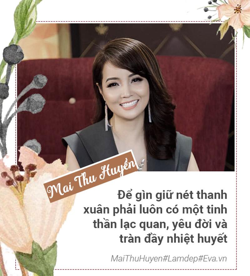 Bà mẹ 2 con Mai Thu Huyền lần đầu tiết lộ bí quyết... trẻ mãi không già-3