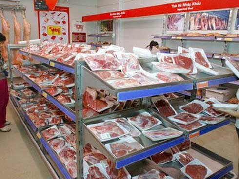 Thịt trâu, bò nhập khẩu giá rẻ bằng 1/3 trong nước