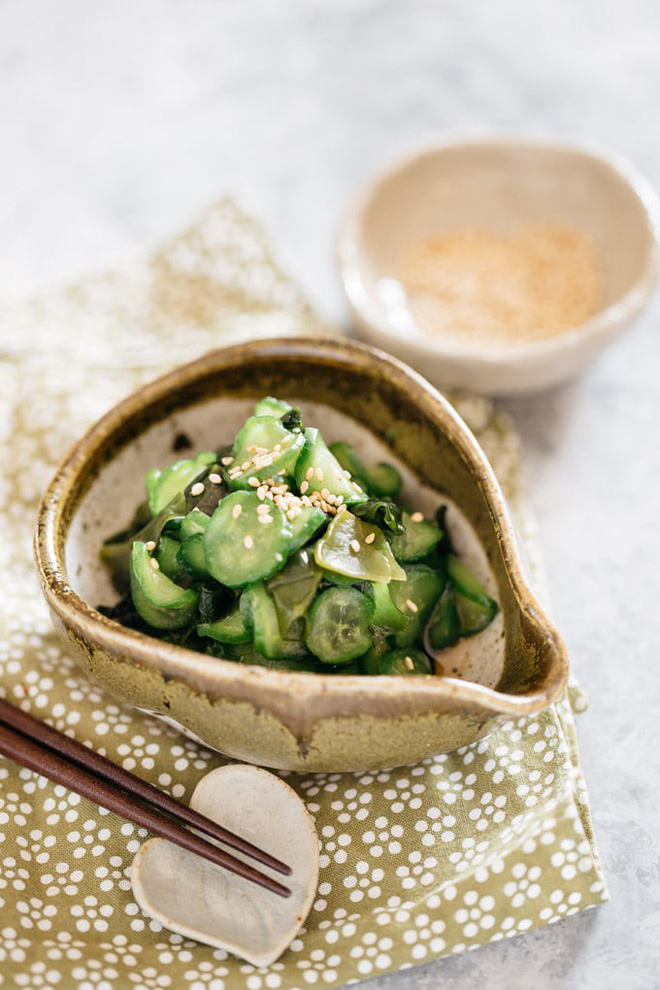 Học người Nhật làm salad dưa chuột ngon ngỡ ngàng-7