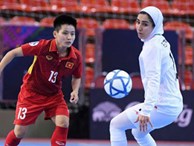 Thua Iran 0-5, ĐT futsal nữ VN lỡ cơ hội vào chung kết châu Á