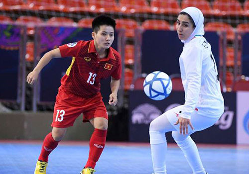 Thua Iran 0-5, ĐT futsal nữ VN lỡ cơ hội vào chung kết châu Á-1