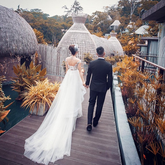 Ngắm bộ ảnh cưới đậm chất ngôn tình của Diệp Lâm Anh và chồng thiếu gia-8