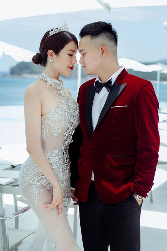 Ngắm bộ ảnh cưới đậm chất ngôn tình của Diệp Lâm Anh và chồng thiếu gia-2