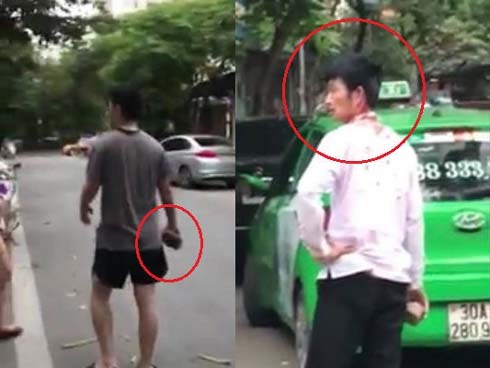 Công an điều tra vụ tài xế taxi bị đánh chảy máu đầu khi nhắc nhở người đàn ông đậu xe sai quy định
