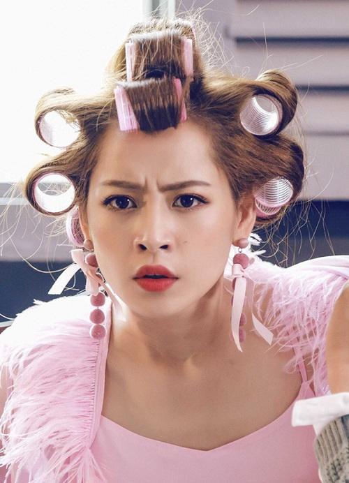 Cười banh nóc với các kiểu làm tóc cực chịu chơi của sao Việt hạng A-7