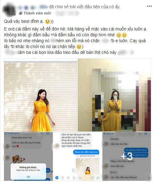 Đặt váy hoa xòe hot trend nào ngờ nhận váy bầu, cô gái đăng đàn tố, chủ shop còn cảm ơn-1