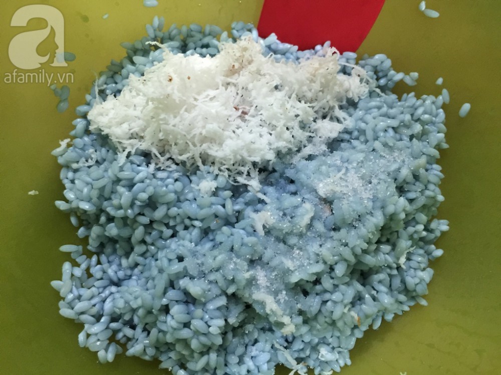 Xôi xoài hoa đậu biếc ngon đẹp bất ngờ thấy là mê, ăn là ghiền-3