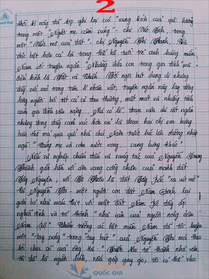 Bài văn 9,5 điểm về tình cảm gia đình khiến cô giáo phải thốt lên: Mọi ngôn từ đều trở nên bất lực!-2