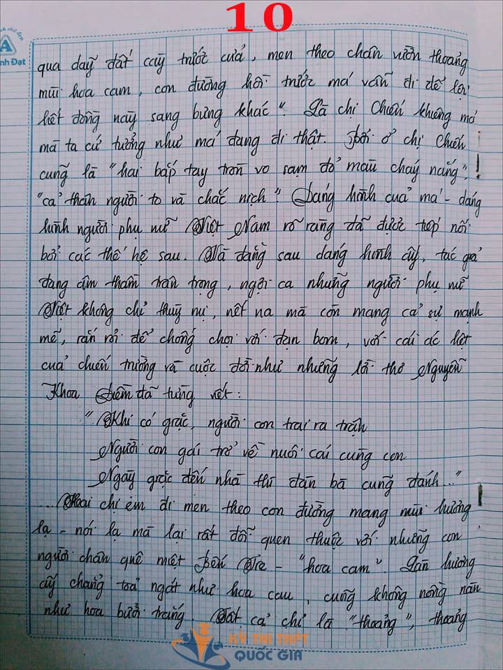 Bài văn 9,5 điểm về tình cảm gia đình khiến cô giáo phải thốt lên: Mọi ngôn từ đều trở nên bất lực!-10