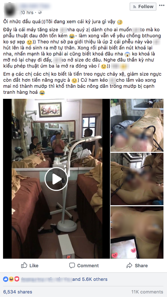 Thực hư phương pháp nâng ngực bằng máy hút, biến sân bay thành đồi núi đang được chị em chia sẻ rầm rộ-1