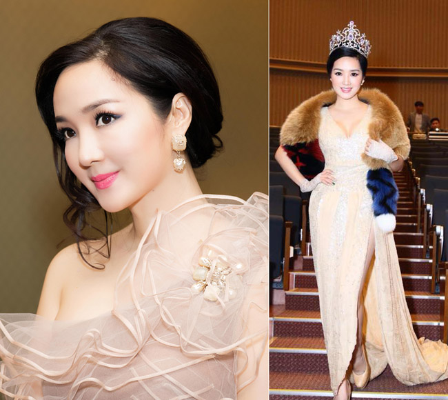 Nhan sắc quyến rũ của Nguyễn Thị Huyền và 4 hoa hậu làm MC-11