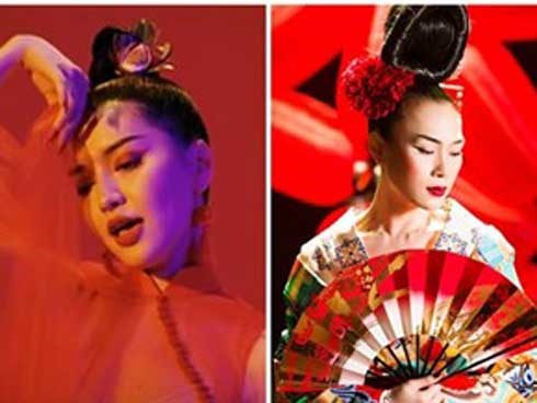 Sau Mỹ Tâm, Bích Phương 'rải bùa yêu' thành công với xu hướng lông mày kim nhể ốc