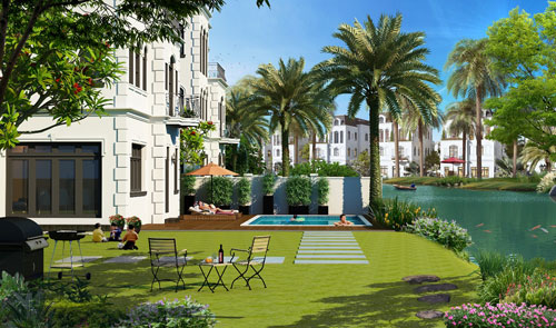 Không gian xanh đáng mơ của chủ nhân biệt thự The Harmony-1