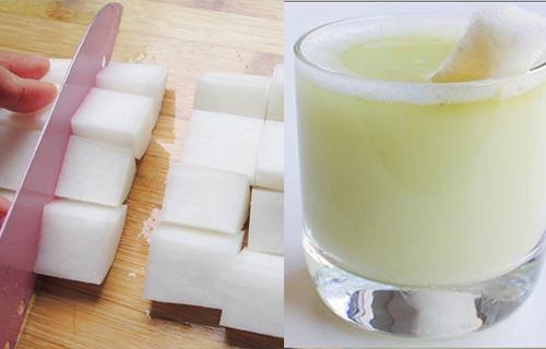 Bị nám da, cứ lấy nắm giá đỗ và củ cải làm thế này sau 2 tuần là sạch bách-4