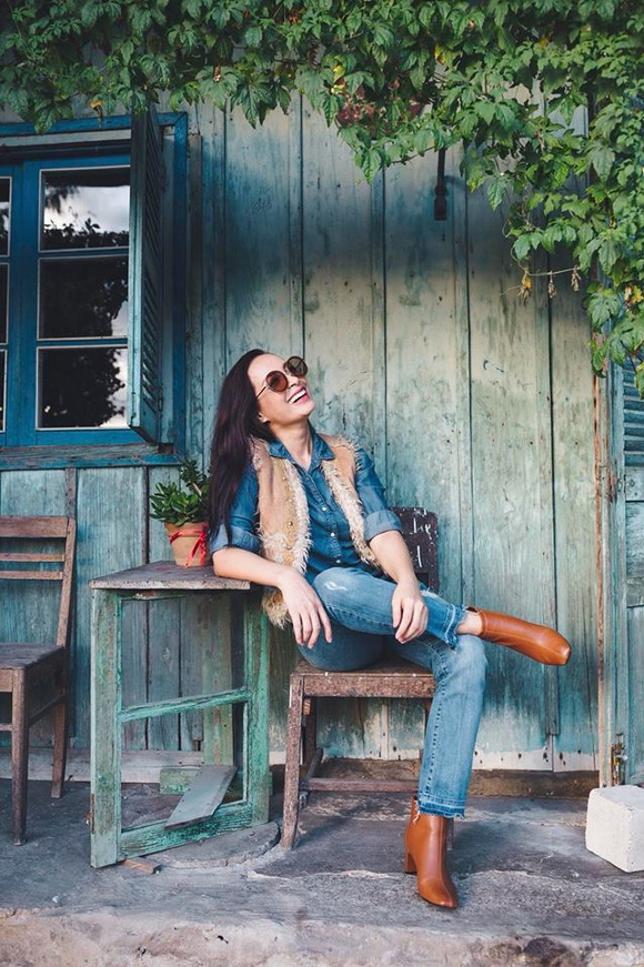 Cựu mẫu Thúy Hạnh trẻ trung, cá tính ở tuổi 40-6