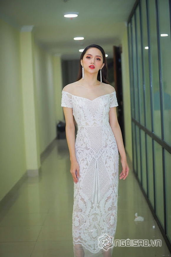 Hoa hậu Chuyển giới Quốc tế Hương Giang diện đầm trắng gợi cảm tái xuất thủ đô-1