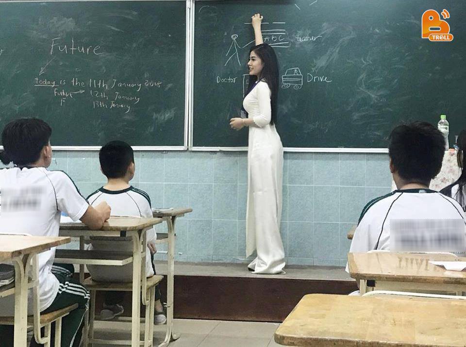 Giáo viên mà cứ xinh gái, đẹp trai như những thầy cô này thì học sinh sẽ chăm đi học lắm đây!-10