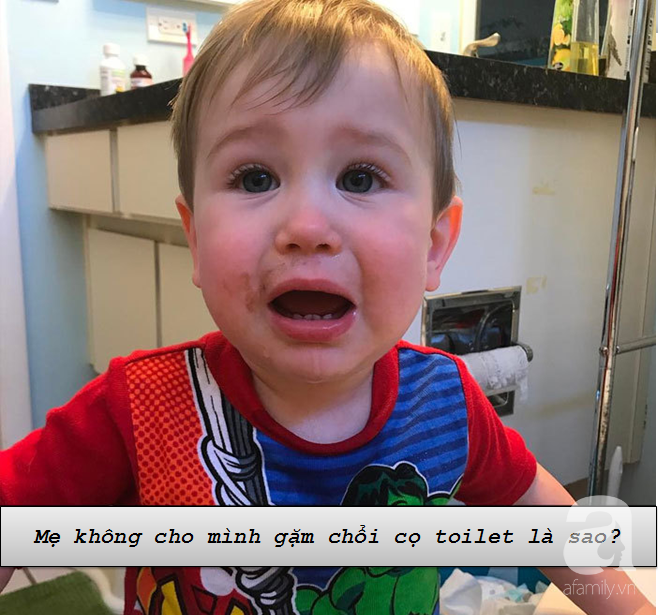 Những lí do trên trời” khiến các bé khóc lóc ăn vạ còn mẹ thì phải bó tay”-1