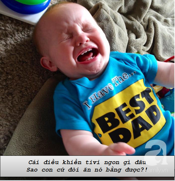 Những lí do trên trời” khiến các bé khóc lóc ăn vạ còn mẹ thì phải bó tay”-3