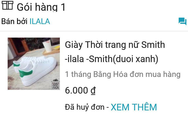 Bị hủy đơn khi mua đôi giày giá 6.000 đồng, khách hàng phẫn nộ cho rằng bị Lazada lừa đảoy giá sốc 6.000 đồng, khách hàng phẫn nộ cho rằng bị Lazada lừa đảo-2
